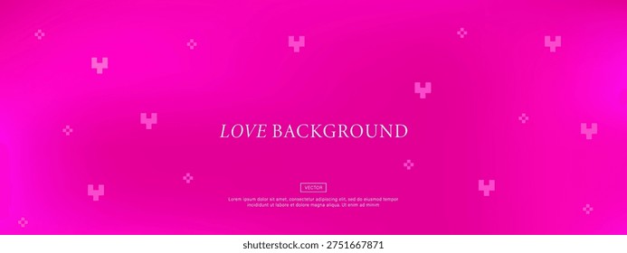 Fondo amor con corazones