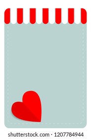 love background. red heart