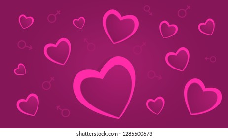 love background, valentine's day