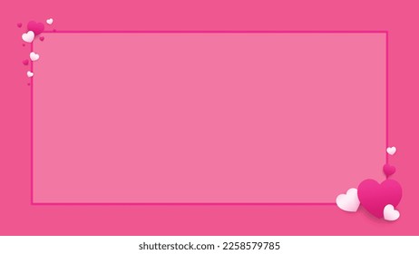 Love background - vector design illustration. Valentine's day poster. Valentines day card. love heart.