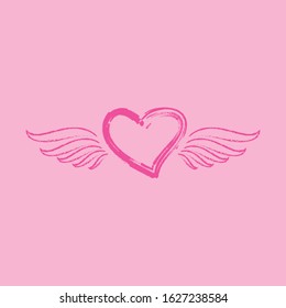 Love background Vector icon illustration design Template