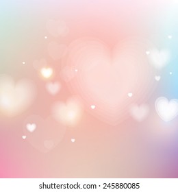 Love background. Vector illustration