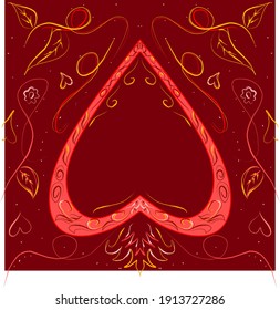 love background to write boyfriend's name on valentine's day