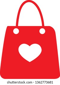 love bag icon
