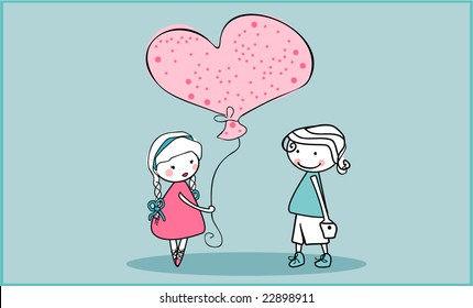 love balloon
