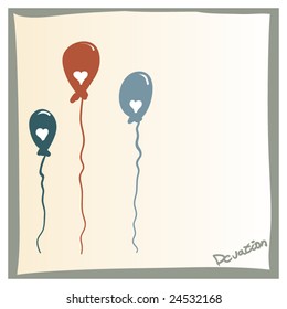 Love balloons