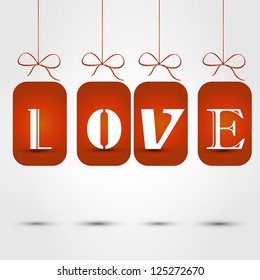 love balls. valentine an love concept.