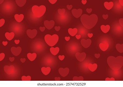 Love banner with sweet love decor elements on minimalistic stylish background. Valentine's day design card. Holiday banner, poster.Vector design.