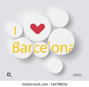 I love Barcelona