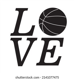 Love Basket Illustration Digital Vector