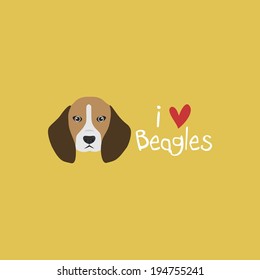 I Love Beagles 