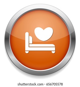 love bed icon