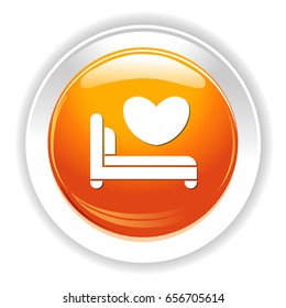 love bed icon