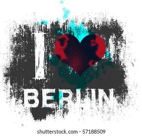 I love berlin print