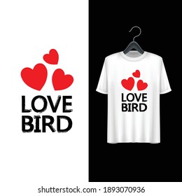 Love Bird Attractive T-shirt Design