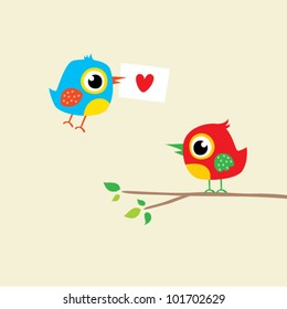 love bird couple