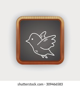 love bird doodle