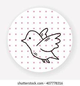 love bird doodle