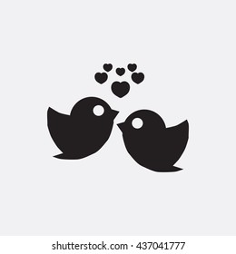 Love bird Icon