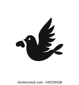 love bird icon illustration isolated vector sign symbol