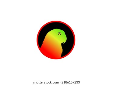 Love Bird Logo simple design for brand logo