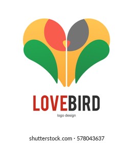 LOVE BIRD LOVEBIRD LOGO ICON SYMBOL