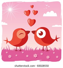 Love bird - Valentine's day