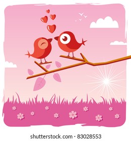 Love bird - Valentine's day