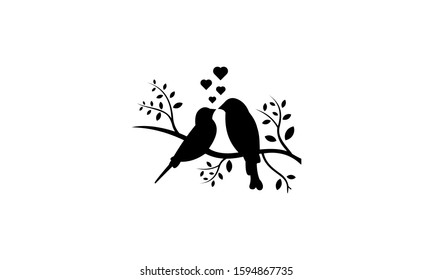 Love Bird vector stock image