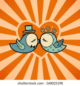 Love birds. 