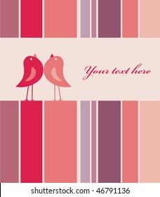 love birds design