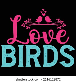 Love Birds Design And Vector File