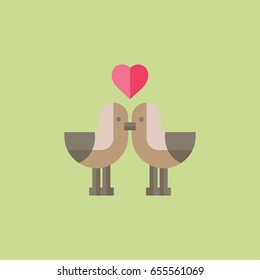 love birds icon