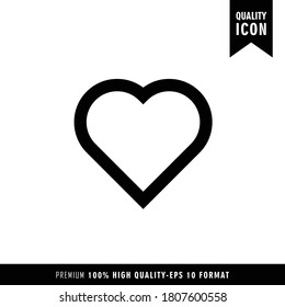 love black color of flat simple icon. Web apps security Kit illustration vector of mobile application. Modern style of design. Line single minimalistic sign