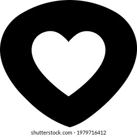 love black unique design vector
