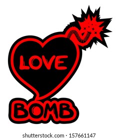 Love bomb icon