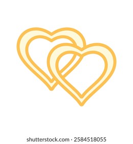 Love Bond duotone line icon, vector, pixel perfect, illustrator file