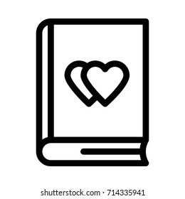Love book icon