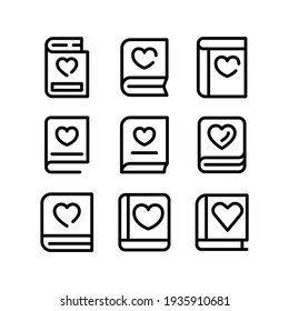 love book icon or logo isolated sign symbol vector illustration - Collection of high quality black style vector icons
