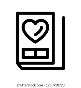 love book icon or logo isolated sign symbol vector illustration - high quality black style vector icons

