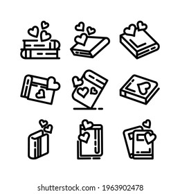 love book icon or logo isolated sign symbol vector illustration - Collection of high quality black style vector icons
