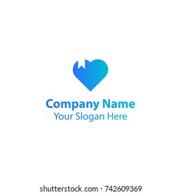 love book logo design