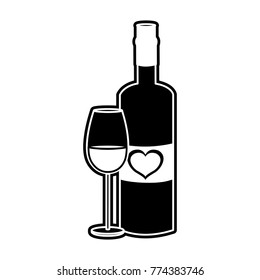 Love bottle and cup design