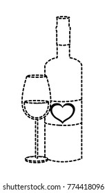 Love bottle and cup design