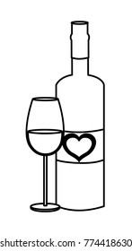 Love bottle and cup design