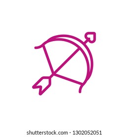 Love bow and arrow
