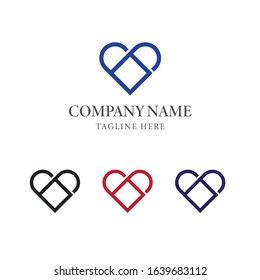 Love Box Logo Design, Love Logo