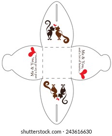 Love Box Template - Valentines day