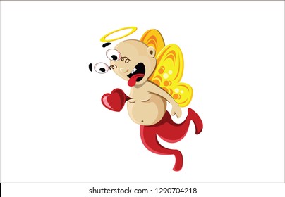 Love boy character/mascot