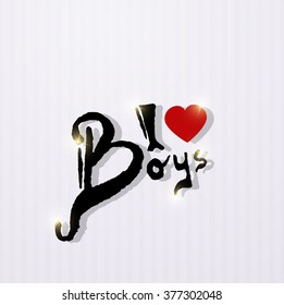I love Boys